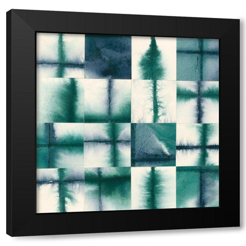 Evanesce II Black Modern Wood Framed Art Print by Lam, Vanna