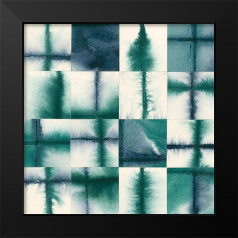 Evanesce II Black Modern Wood Framed Art Print by Lam, Vanna