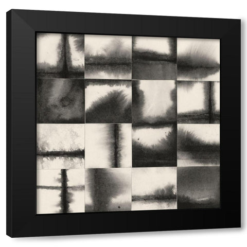 Evanesce III Black Modern Wood Framed Art Print by Lam, Vanna