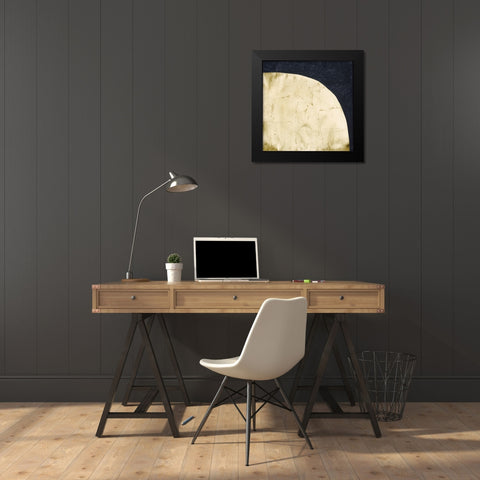 Shape Shifter II Black Modern Wood Framed Art Print by Stramel, Renee W.