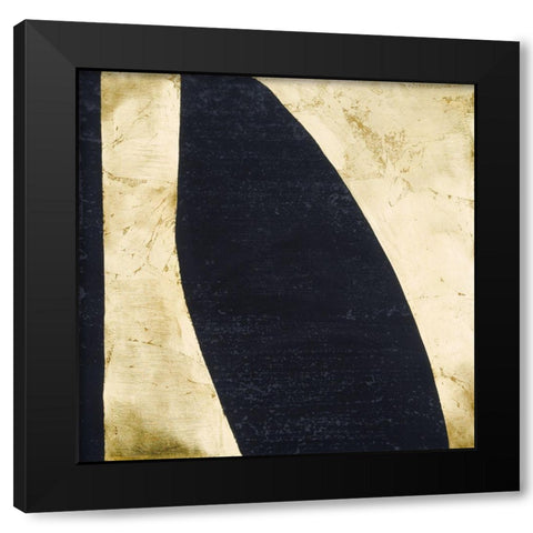 Shape Shifter III Black Modern Wood Framed Art Print by Stramel, Renee W.