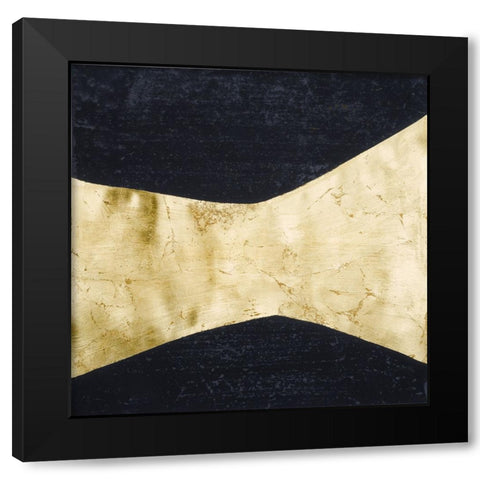 Shape Shifter VI Black Modern Wood Framed Art Print by Stramel, Renee W.