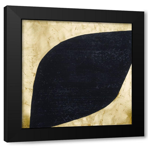 Shape Shifter VII Black Modern Wood Framed Art Print by Stramel, Renee W.