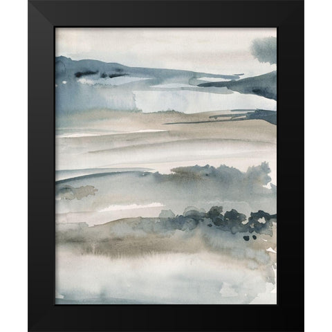 Foggy Horizon I Black Modern Wood Framed Art Print by Parker, Jennifer Paxton