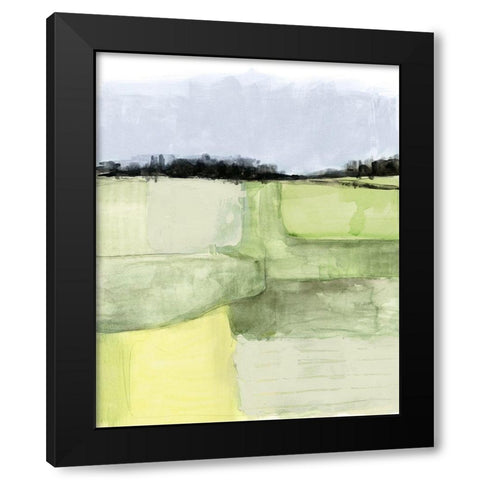 Pale Vista II Black Modern Wood Framed Art Print by Borges, Victoria