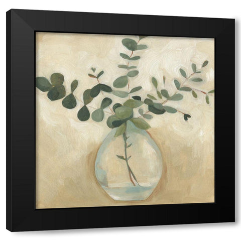 Greenery Still Life III Black Modern Wood Framed Art Print with Double Matting by Scarvey, Emma