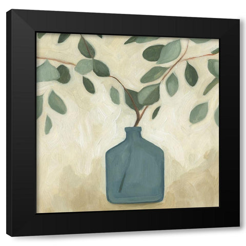 Greenery Still Life IV Black Modern Wood Framed Art Print by Scarvey, Emma