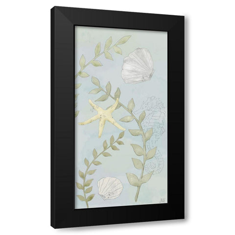 Water Gardens I Black Modern Wood Framed Art Print by Reynolds, Jade