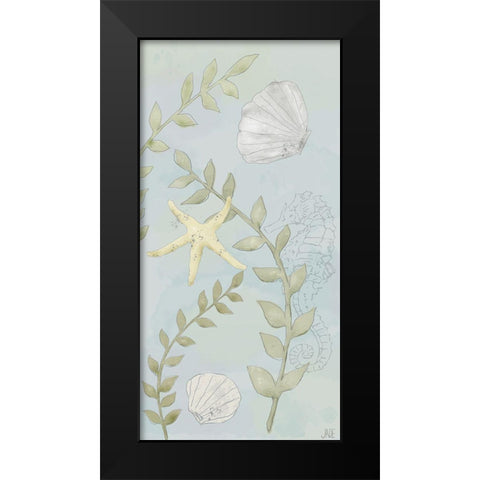 Water Gardens I Black Modern Wood Framed Art Print by Reynolds, Jade