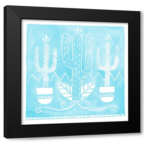 Dia de Fiesta III Black Modern Wood Framed Art Print by Popp, Grace