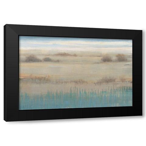 Destination I Black Modern Wood Framed Art Print with Double Matting by OToole, Tim