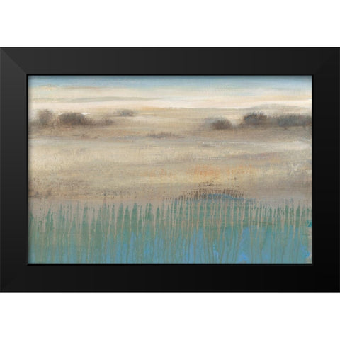 Destination II Black Modern Wood Framed Art Print by OToole, Tim