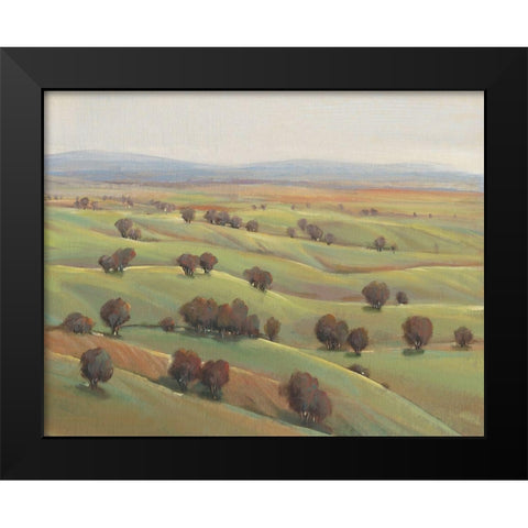 Beyond the Hills I Black Modern Wood Framed Art Print by OToole, Tim