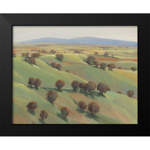 Beyond the Hills II Black Modern Wood Framed Art Print by OToole, Tim