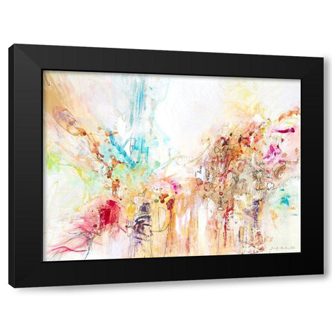 White Series III Black Modern Wood Framed Art Print by Gardner, Jennifer
