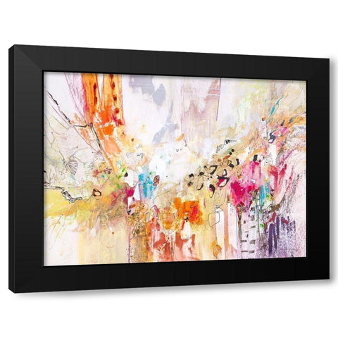 White Series IV Black Modern Wood Framed Art Print by Gardner, Jennifer