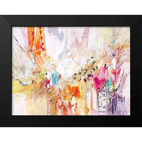 White Series IV Black Modern Wood Framed Art Print by Gardner, Jennifer