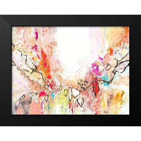 White Series VII Black Modern Wood Framed Art Print by Gardner, Jennifer
