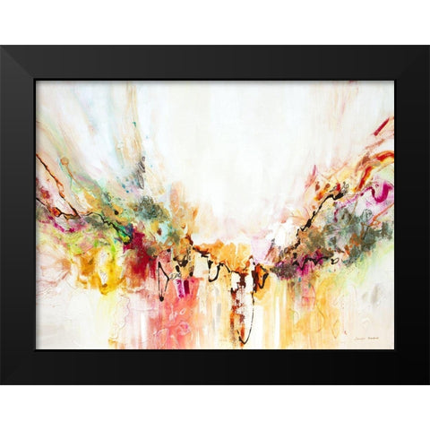 White Series VIII Black Modern Wood Framed Art Print by Gardner, Jennifer
