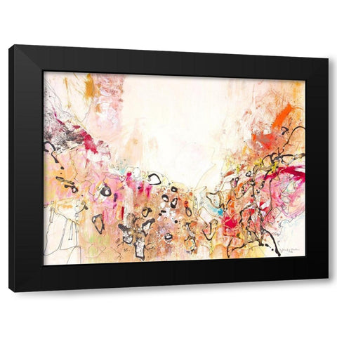 White Series X Black Modern Wood Framed Art Print with Double Matting by Gardner, Jennifer