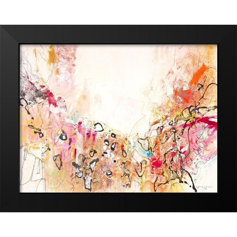 White Series X Black Modern Wood Framed Art Print by Gardner, Jennifer
