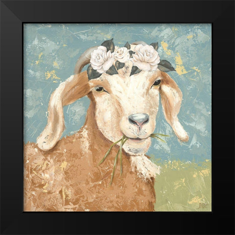 Farm Fun I Black Modern Wood Framed Art Print by Reynolds, Jade