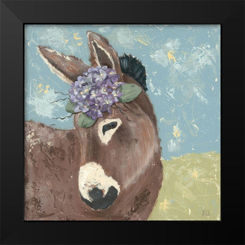 Farm Fun III Black Modern Wood Framed Art Print by Reynolds, Jade