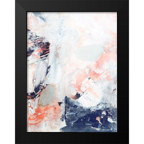 Summit I Black Modern Wood Framed Art Print by Borges, Victoria