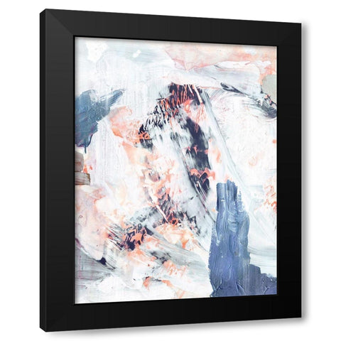 Summit II Black Modern Wood Framed Art Print with Double Matting by Borges, Victoria
