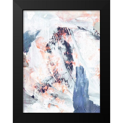 Summit II Black Modern Wood Framed Art Print by Borges, Victoria