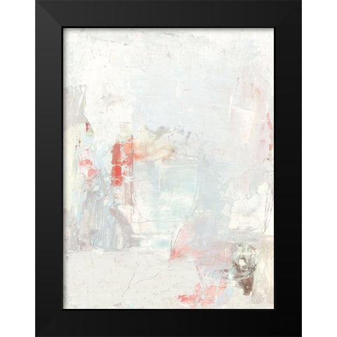 Barely There I Black Modern Wood Framed Art Print by Borges, Victoria