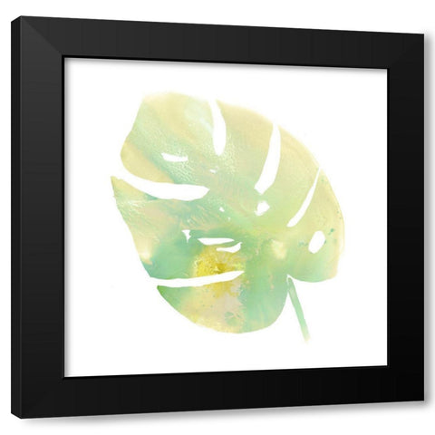Prisma Tropical I Black Modern Wood Framed Art Print by Vess, June Erica