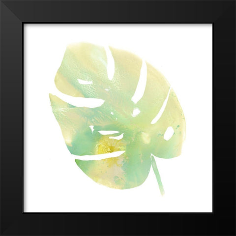 Prisma Tropical I Black Modern Wood Framed Art Print by Vess, June Erica