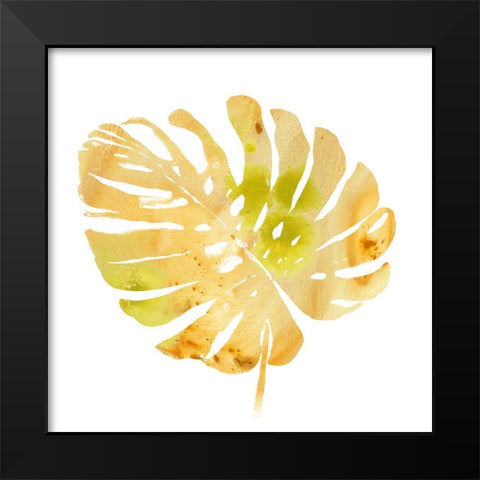 Prisma Tropical IV Black Modern Wood Framed Art Print by Vess, June Erica