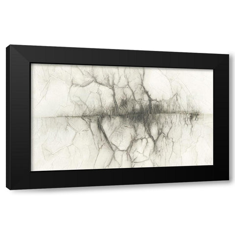 Infused Memory IV Black Modern Wood Framed Art Print with Double Matting by Stramel, Renee W.