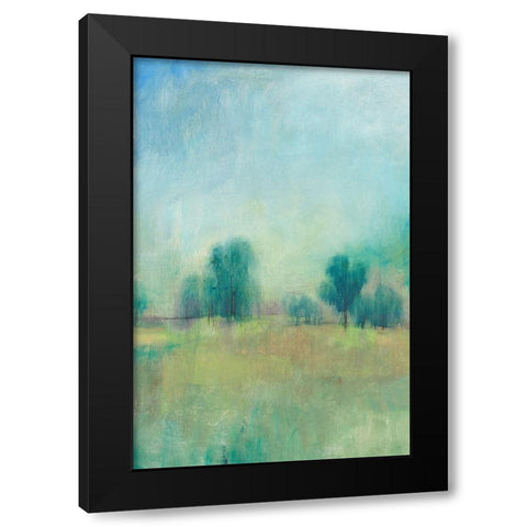 Serene Spring I Black Modern Wood Framed Art Print with Double Matting by OToole, Tim