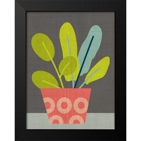 Clay Pot III Black Modern Wood Framed Art Print by Zarris, Chariklia