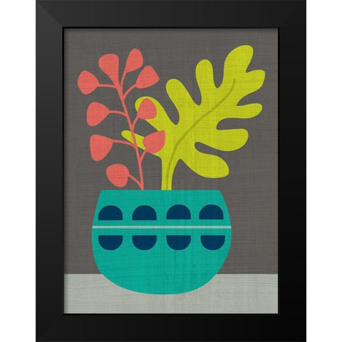 Clay Pot IV Black Modern Wood Framed Art Print by Zarris, Chariklia