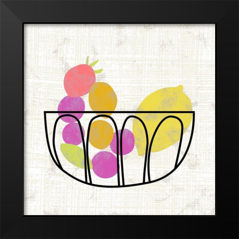 Fruitilicious II Black Modern Wood Framed Art Print by Zarris, Chariklia