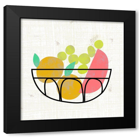 Fruitilicious IV Black Modern Wood Framed Art Print with Double Matting by Zarris, Chariklia