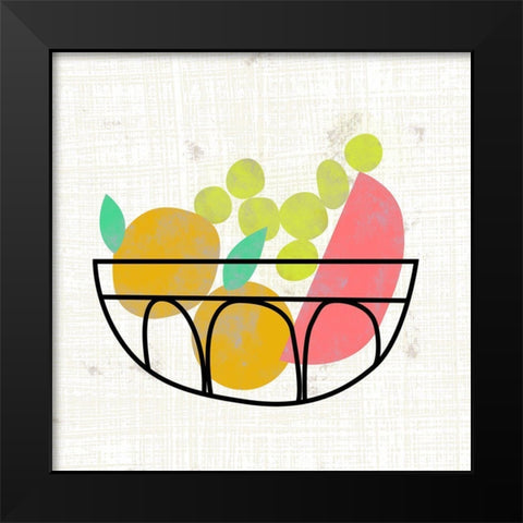 Fruitilicious IV Black Modern Wood Framed Art Print by Zarris, Chariklia