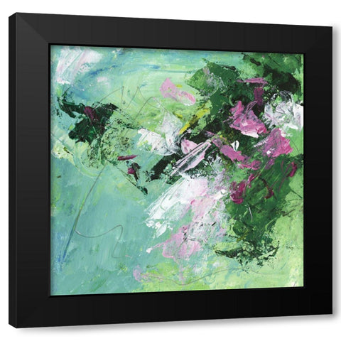 The Forest Dream II Black Modern Wood Framed Art Print with Double Matting by Wang, Melissa