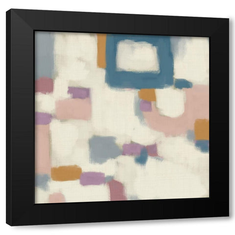 Bumble I Black Modern Wood Framed Art Print with Double Matting by Zarris, Chariklia