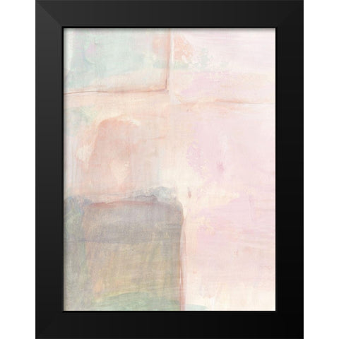 Morning Meditation I Black Modern Wood Framed Art Print by Borges, Victoria