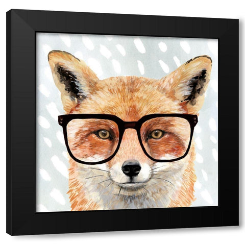 Four-eyed Forester I Black Modern Wood Framed Art Print by Borges, Victoria