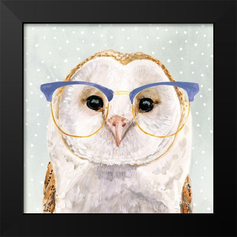 Four-eyed Forester II Black Modern Wood Framed Art Print by Borges, Victoria