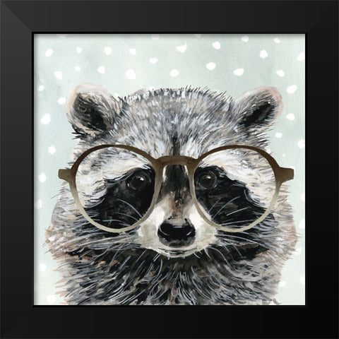 Four-eyed Forester IV Black Modern Wood Framed Art Print by Borges, Victoria