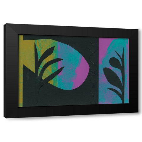 Cabana I Black Modern Wood Framed Art Print with Double Matting by Stramel, Renee W.