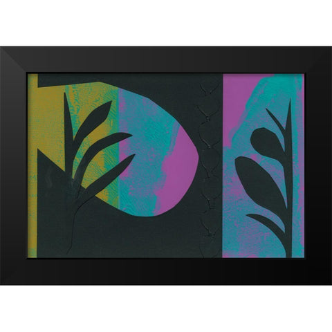 Cabana I Black Modern Wood Framed Art Print by Stramel, Renee W.