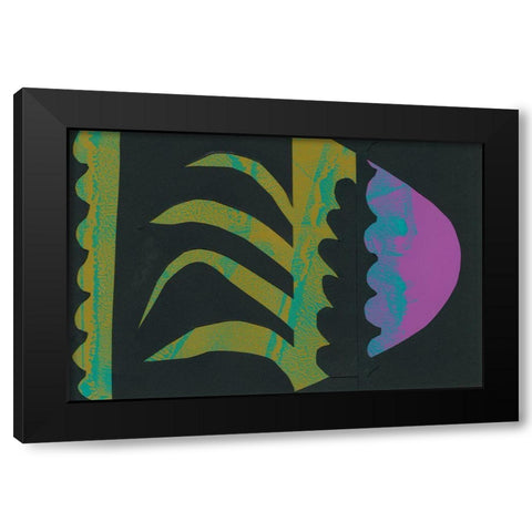 Cabana II Black Modern Wood Framed Art Print by Stramel, Renee W.